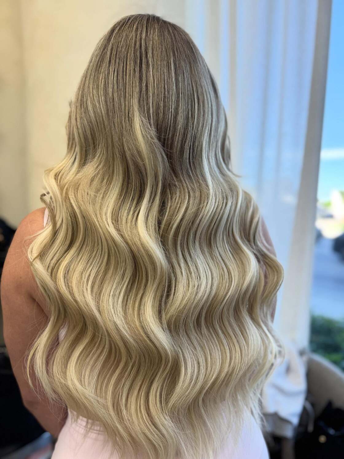 Evolve Beauty Studio balayage result